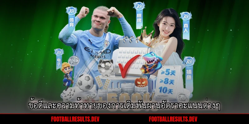 ข้อดีและความท้าทายของการเดิมพันผ่านอัตราคะแนนต่างๆ